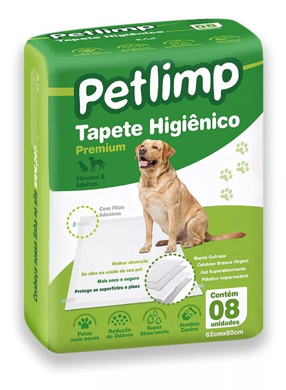 Tapete Higiênico Premium Petlimp – Qualidade e Segurança para Seu Pet!